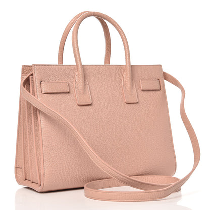 Saint Laurent Grained Calfskin Baby Sac De Jour Pale Pink 4 of 12