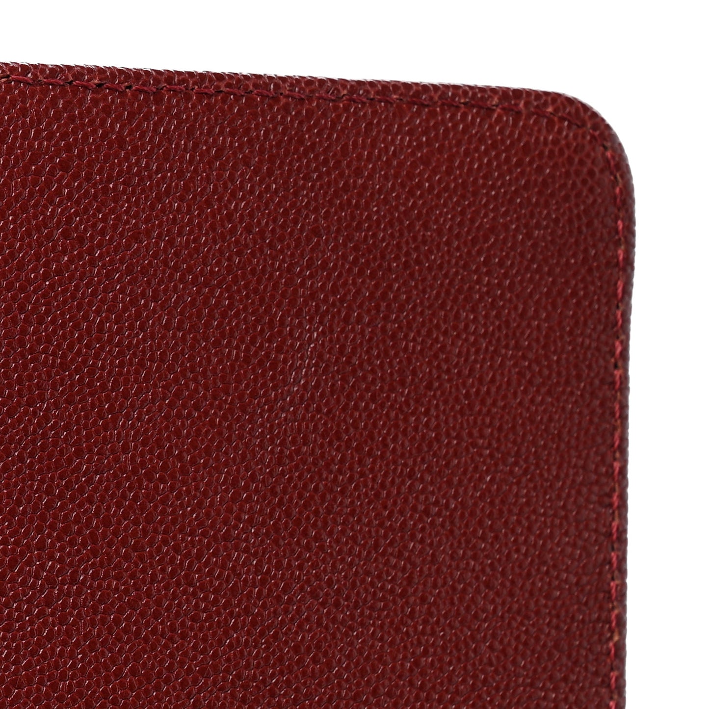 Caviar Quilted Medium Boy Flap Burgundy