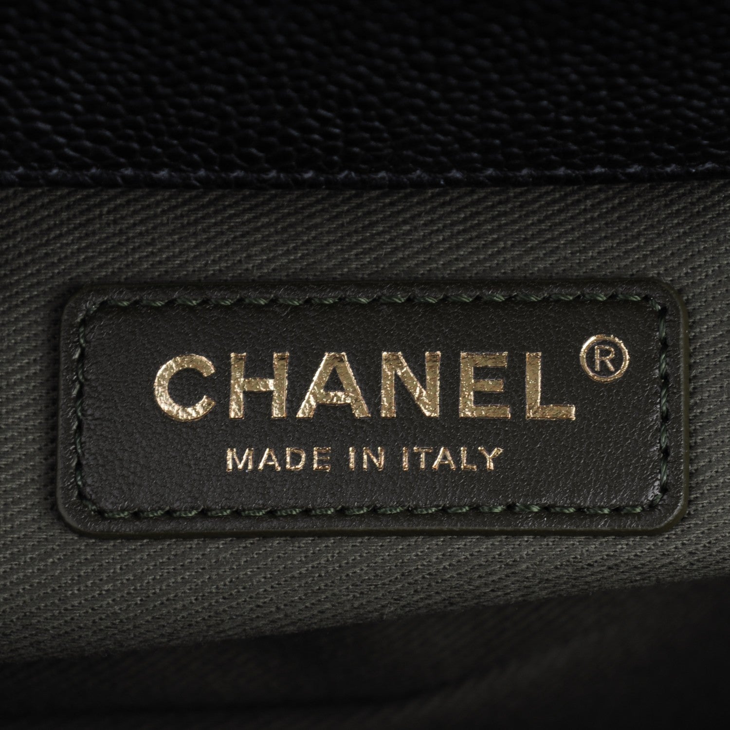 Chanel Caviar Quilted Medium Boy Flap Black 6 of 7