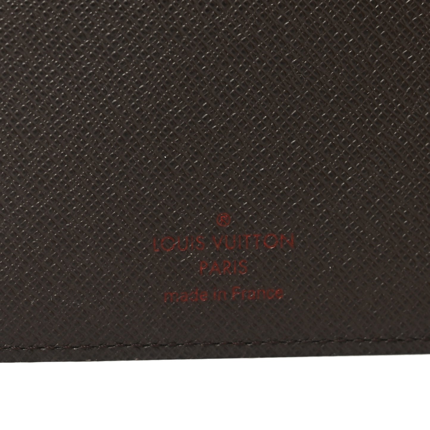 Damier Ebene Medium Ring Agenda Cover