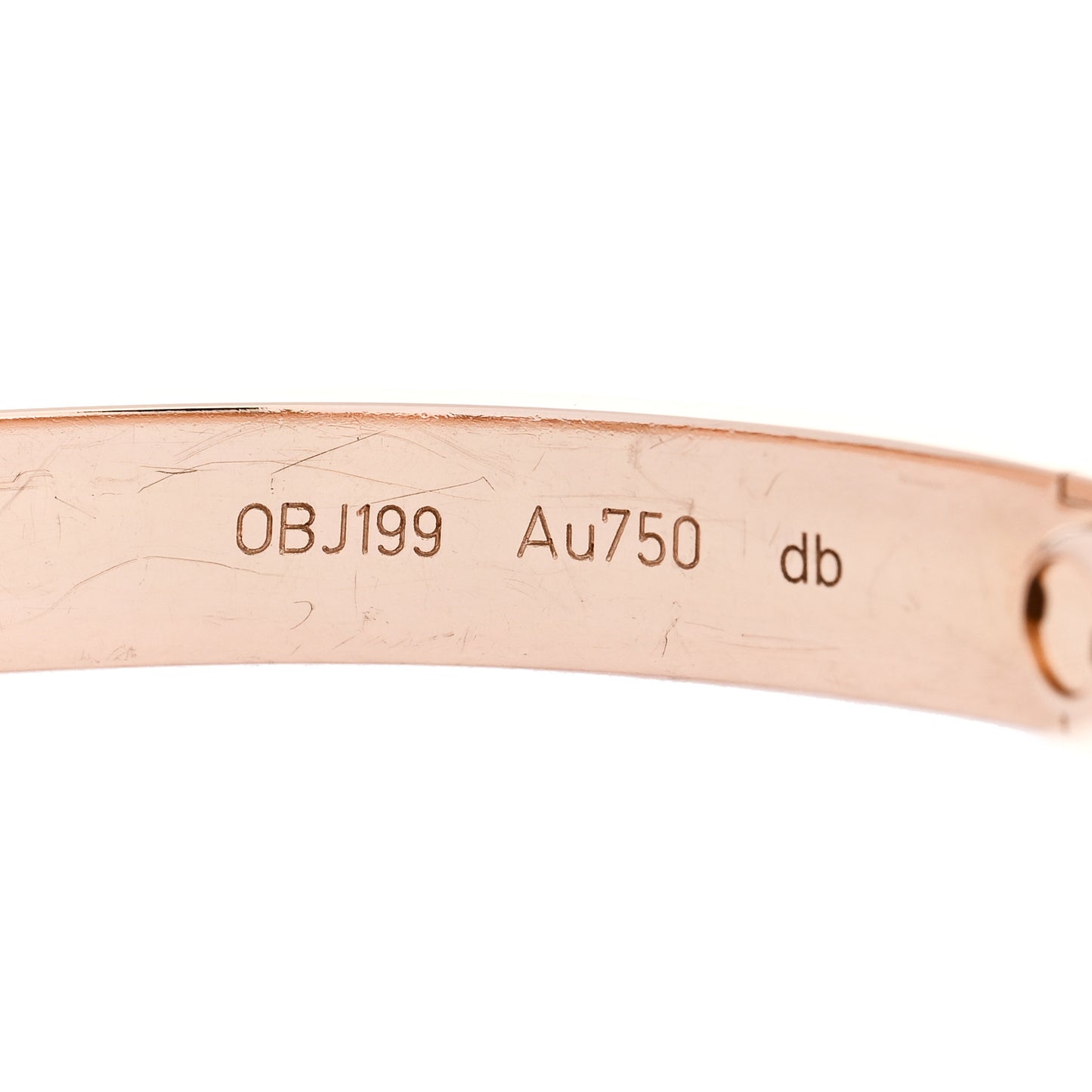 18K Pink Gold LOVE Bracelet 18