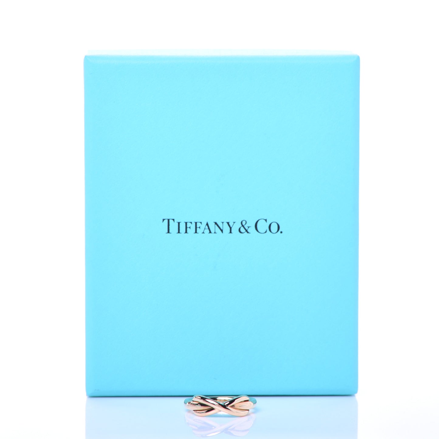 18K Rose Gold Infinity Ring 52 6