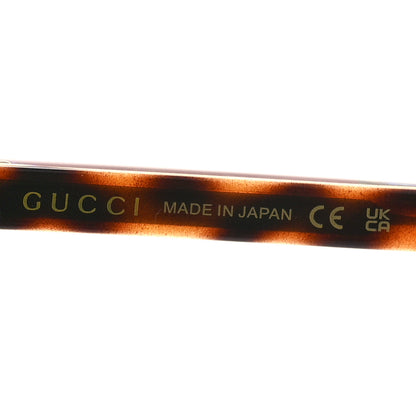 Gucci Web Aviator Sunglasses GG0528S Tortoise 6 of 8