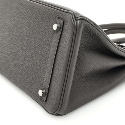 Hermes Togo Birkin 30 Etain 10 of 11