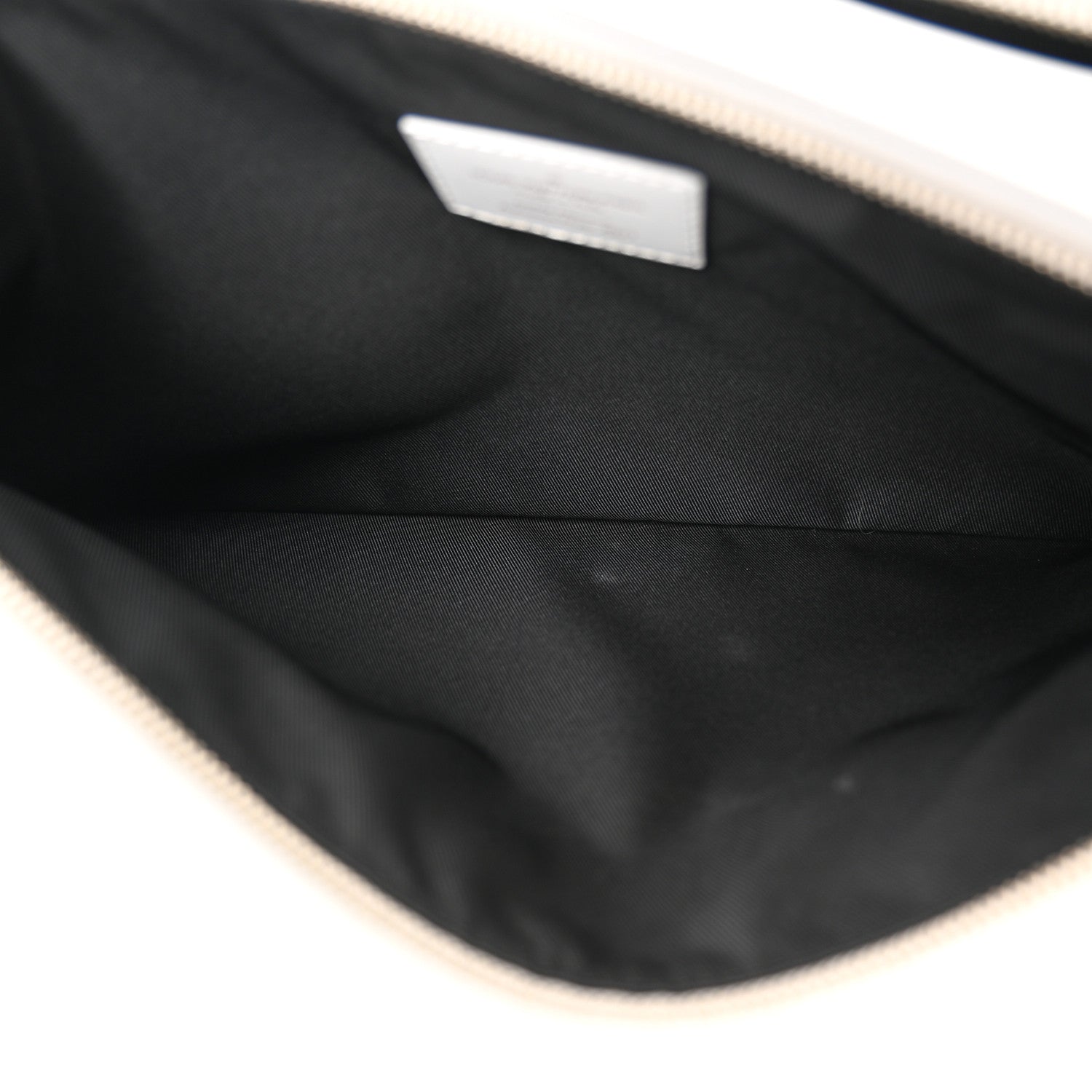 Louis Vuitton Calfskin Newspaper Print Pouch 6 of 11