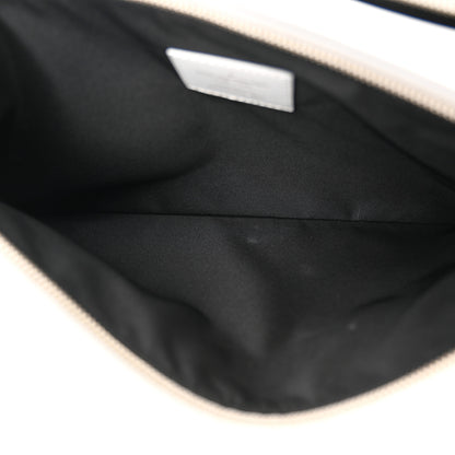 Louis Vuitton Calfskin Newspaper Print Pouch 6 of 11