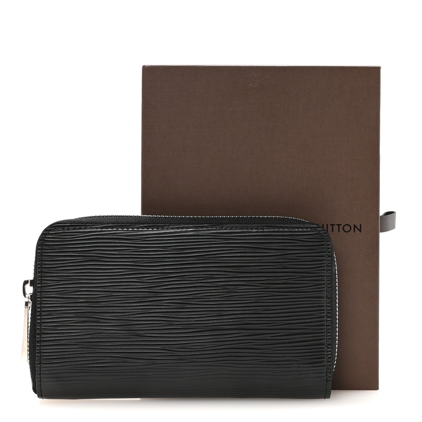 Epi Zippy Compact Wallet Black