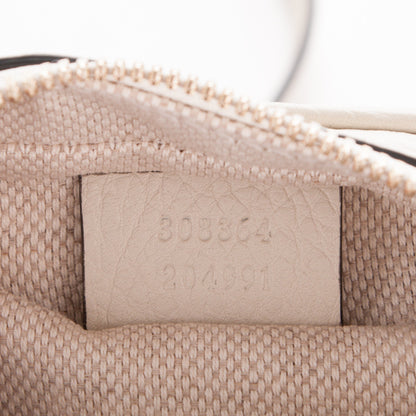 Gucci Pebbled Calfskin Small Soho Disco Bag Off White 7 of 7