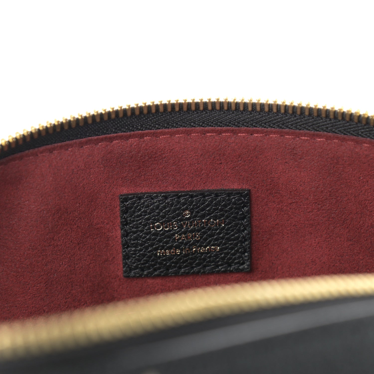 Louis Vuitton Empreinte Monogram Giant Speedy Bandouliere 25 Black Beige 6 of 8