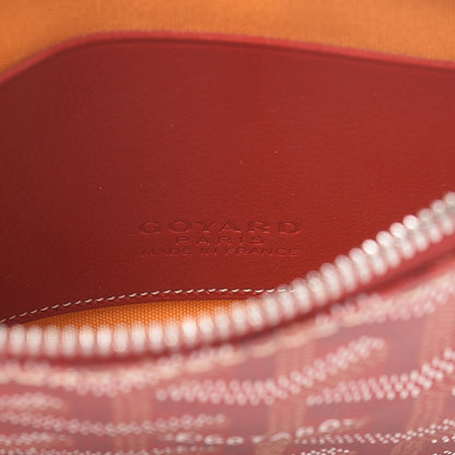 Goyard Goyardine Mini Senat Pochette Red 6 of 6