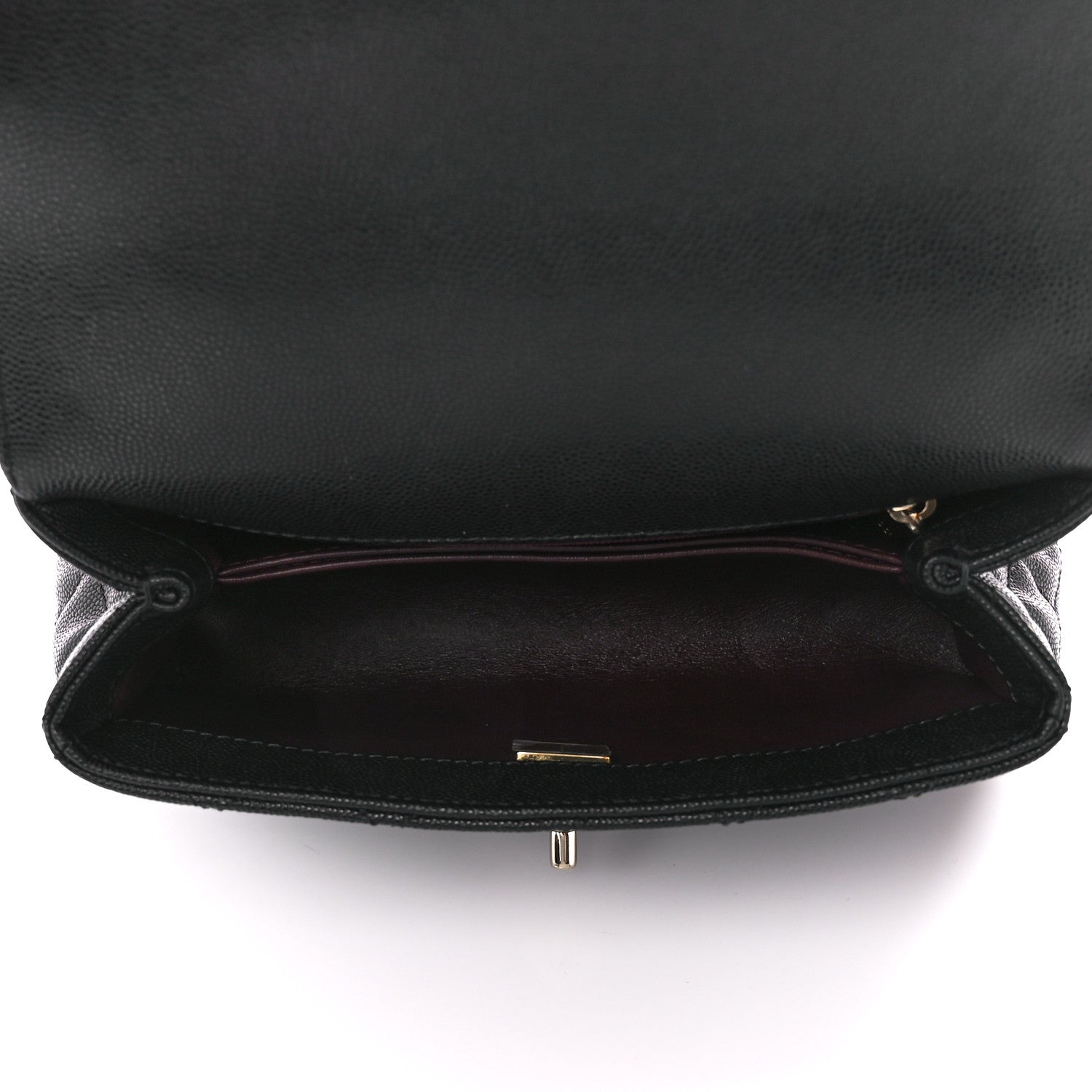 Chanel Caviar Quilted Mini Coco Handle Flap Black 5 of 12