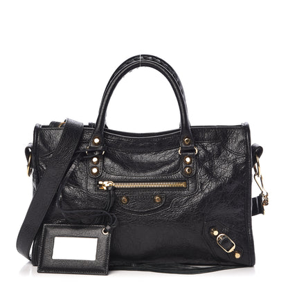 Balenciaga Agneau Classic Gold Hardware S City Black 1 of 12