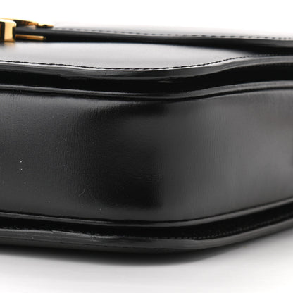Celine Shiny Calfskin Medium Triomphe Black 10 of 10