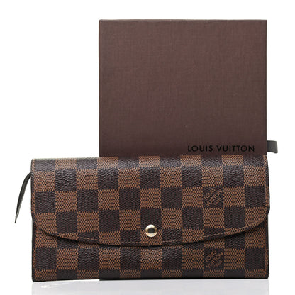 Louis Vuitton Damier Ebene Emilie Wallet 8 of 8