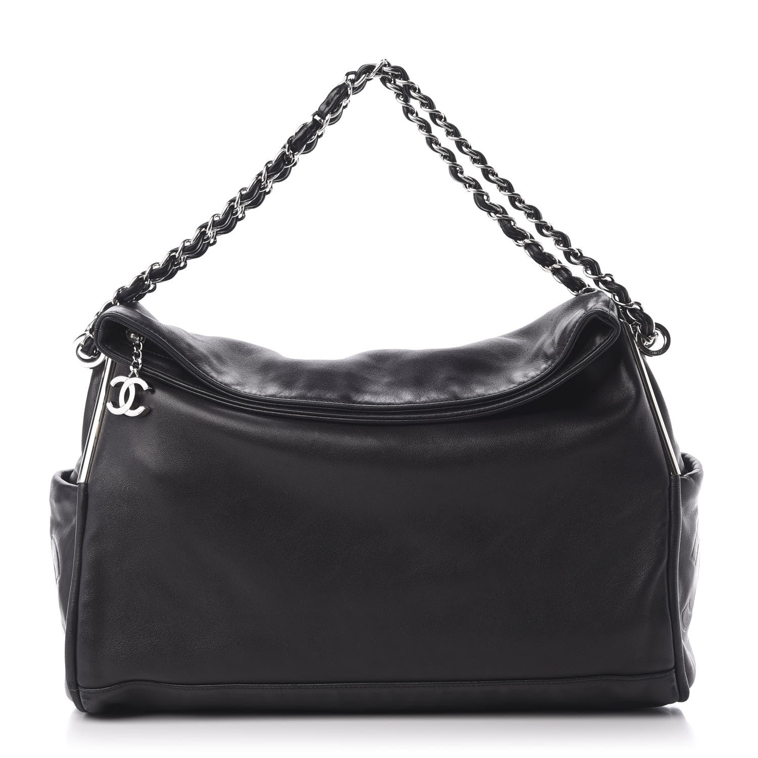 Chanel Lambskin Large Ultimate Soft Tote Black 1 of 12