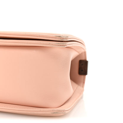 Chanel Lambskin Quilted Medium Boy Flap Light Pink 10 of 10