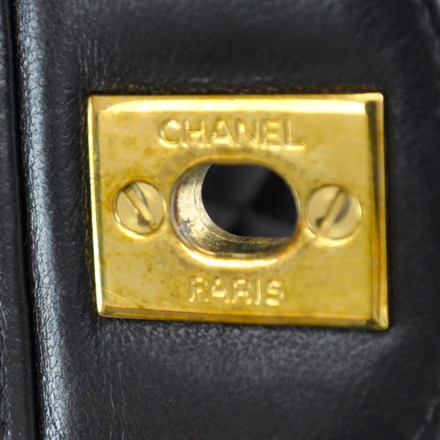 Chanel Lambskin Medium Flap Black 10 of 10