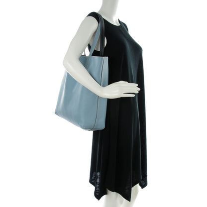 Hermes Taurillon Clemence Double Sens 36 Reversible Tote Bleu Lin Bleu Obscur 2 of 7