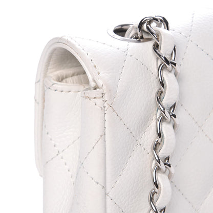 Chanel Caviar Quilted East West Flap White 8 of 8