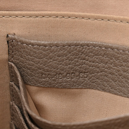 Chloe Grained Calfskin Joe Clutch Motty Grey 8 of 17