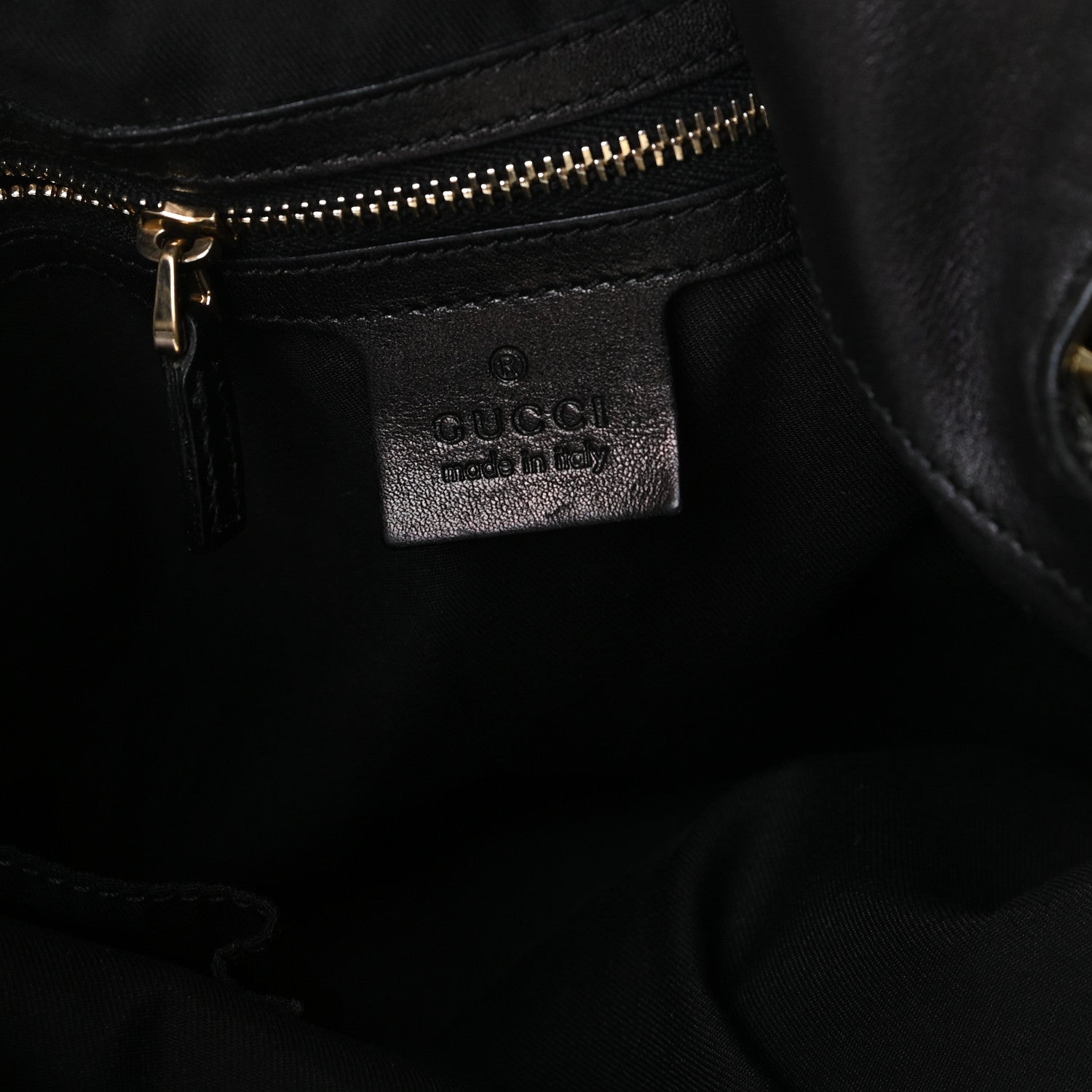 Gucci Monogram Medium Indy Top Handle Hobo Black 5 of 11