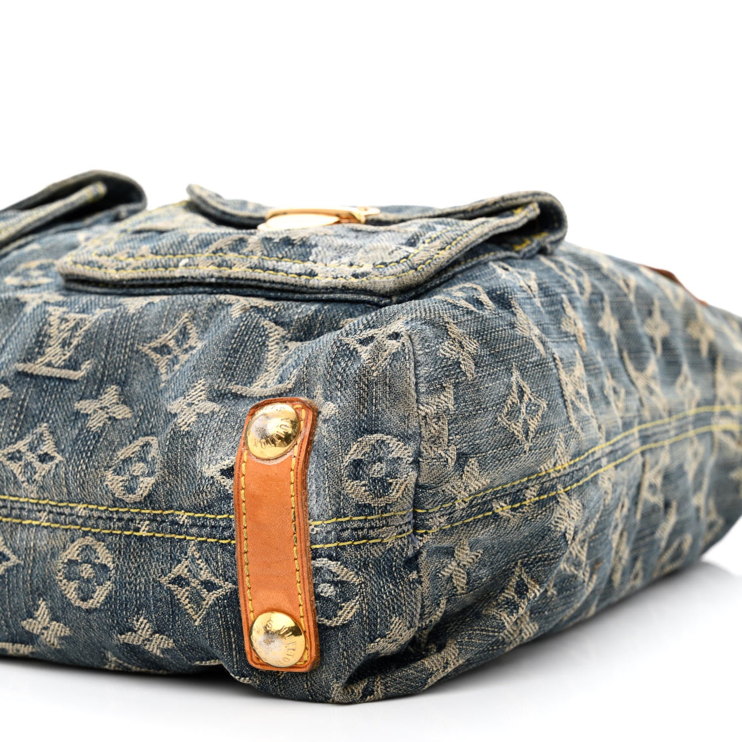 Louis Vuitton Denim Baggy GM Blue 15 of 20