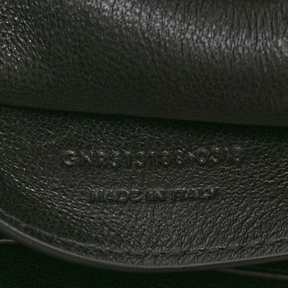 Saint Laurent Smooth Calfskin Spontini Saddle Bag Black 7 of 10