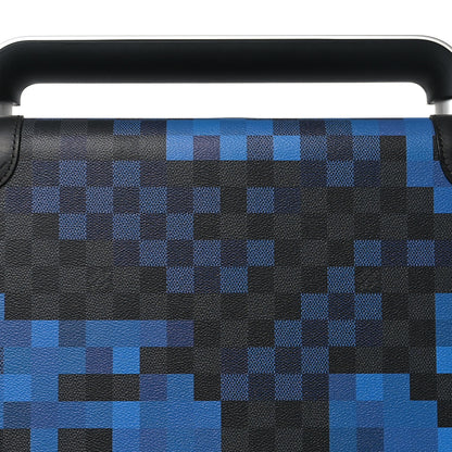 Louis Vuitton Damier Graphite Giant Pixel Horizon 55 Blue 6 of 8