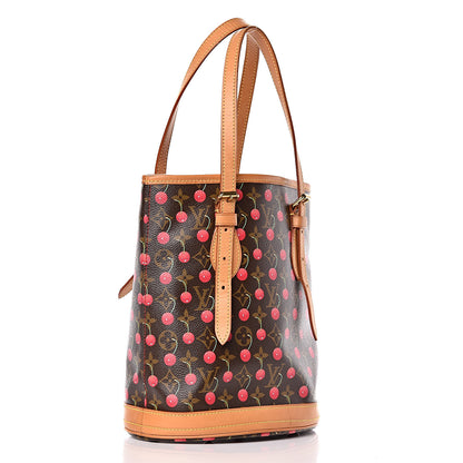 Louis Vuitton Monogram Cerises Bucket Bag 3 of 14