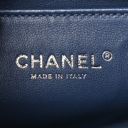 Chanel Denim Quilted Medium Boy Flap Blue 6 of 12