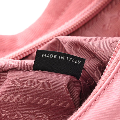 Prada Tessuto Nylon Saffiano Mini Re-Edition 2000 Bag Rosa 7 of 12