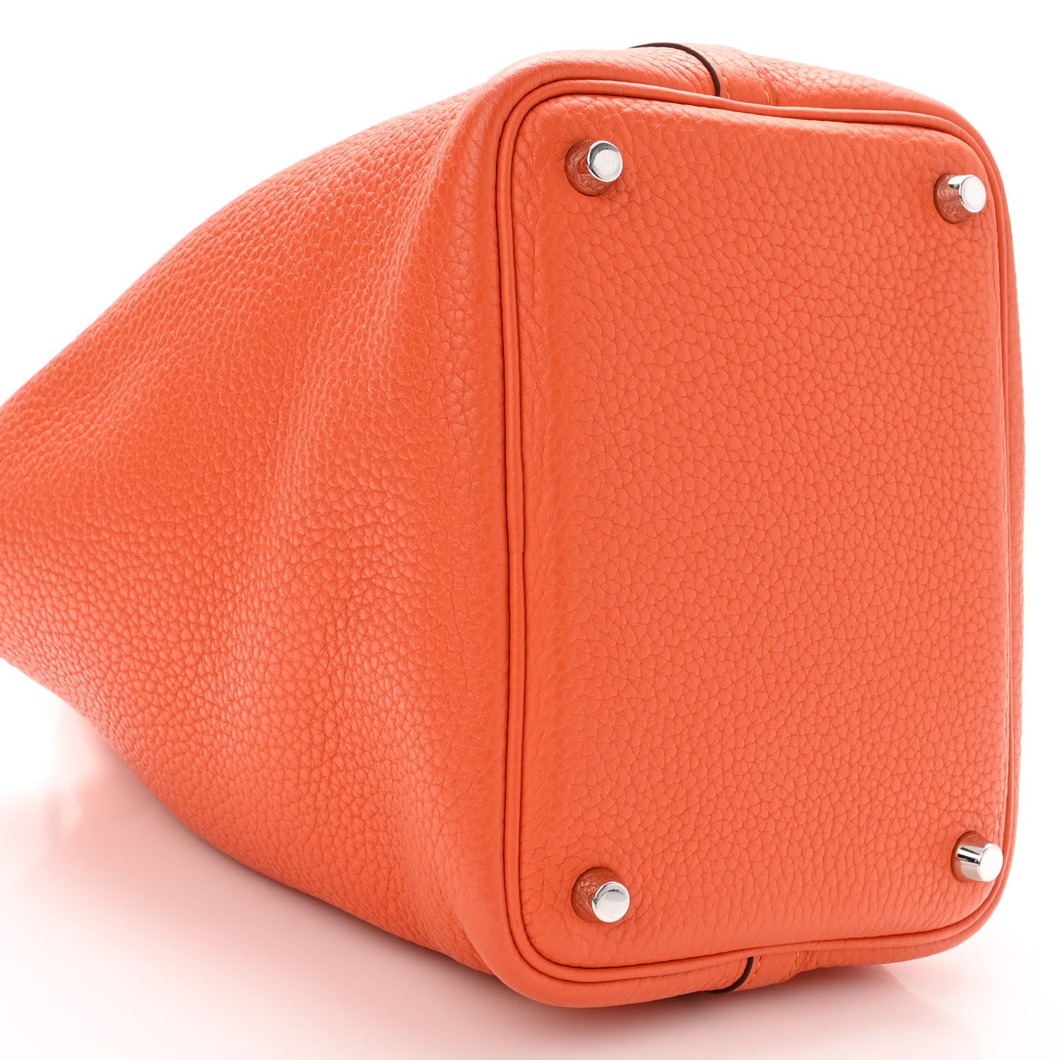 Hermes Taurillon Clemence Picotin Lock 18 PM Orange 8 of 9