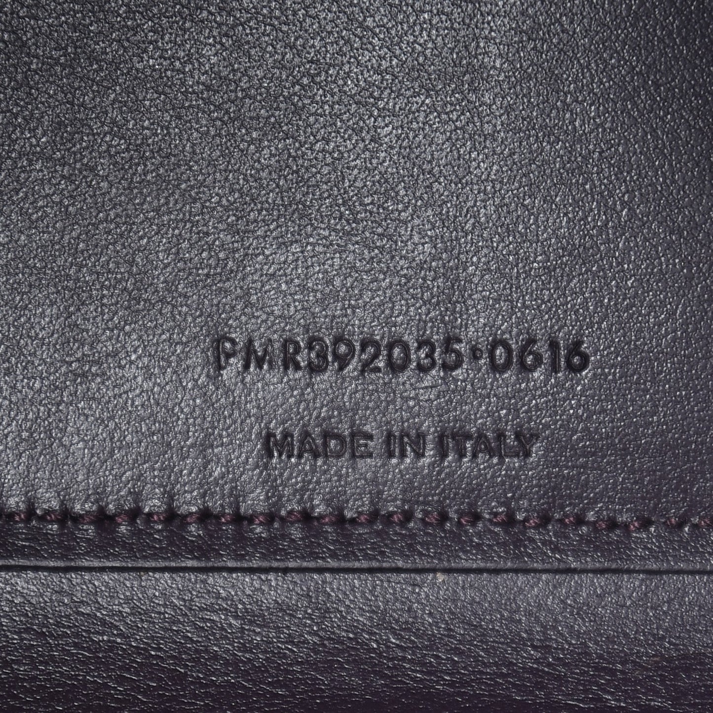 Grained Calfskin Nano Sac De Jour Armaranto