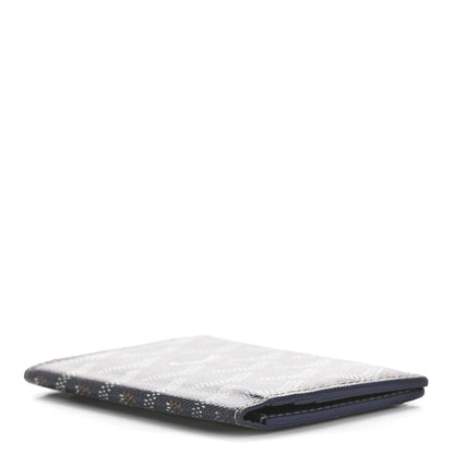 Goyard Goyardine Saint Marc Folding Card Case Navy 4 of 10