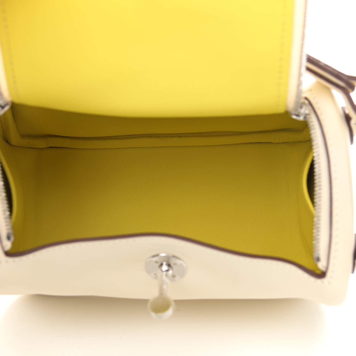 Hermes Swift Verso Mini Lindy 20 Nata Lime 5 of 10