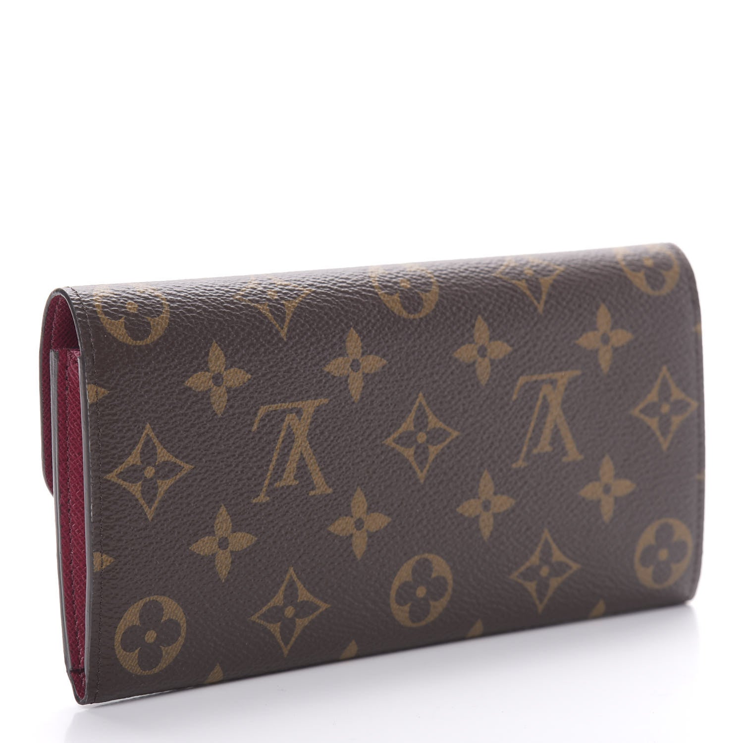 Louis Vuitton Monogram Emilie Wallet Red 3 of 9