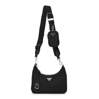 Prada Nylon Re-Edition 2005 Shoulder Bag Black 1 of 10