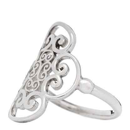 Tiffany Sterling Silver Paloma Picasso Venezia Goldoni Quadruplo Ring 53 6.5 3 of 6