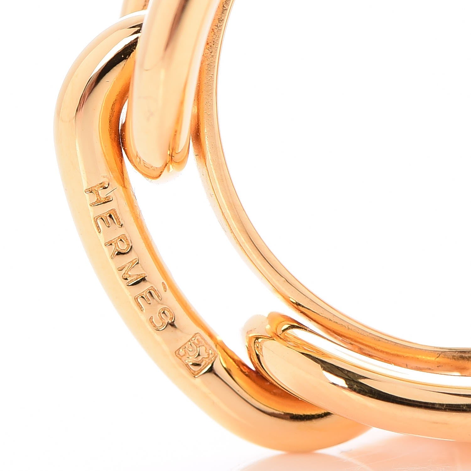 Hermes Permabrass Regate Scarf Ring 4 of 5