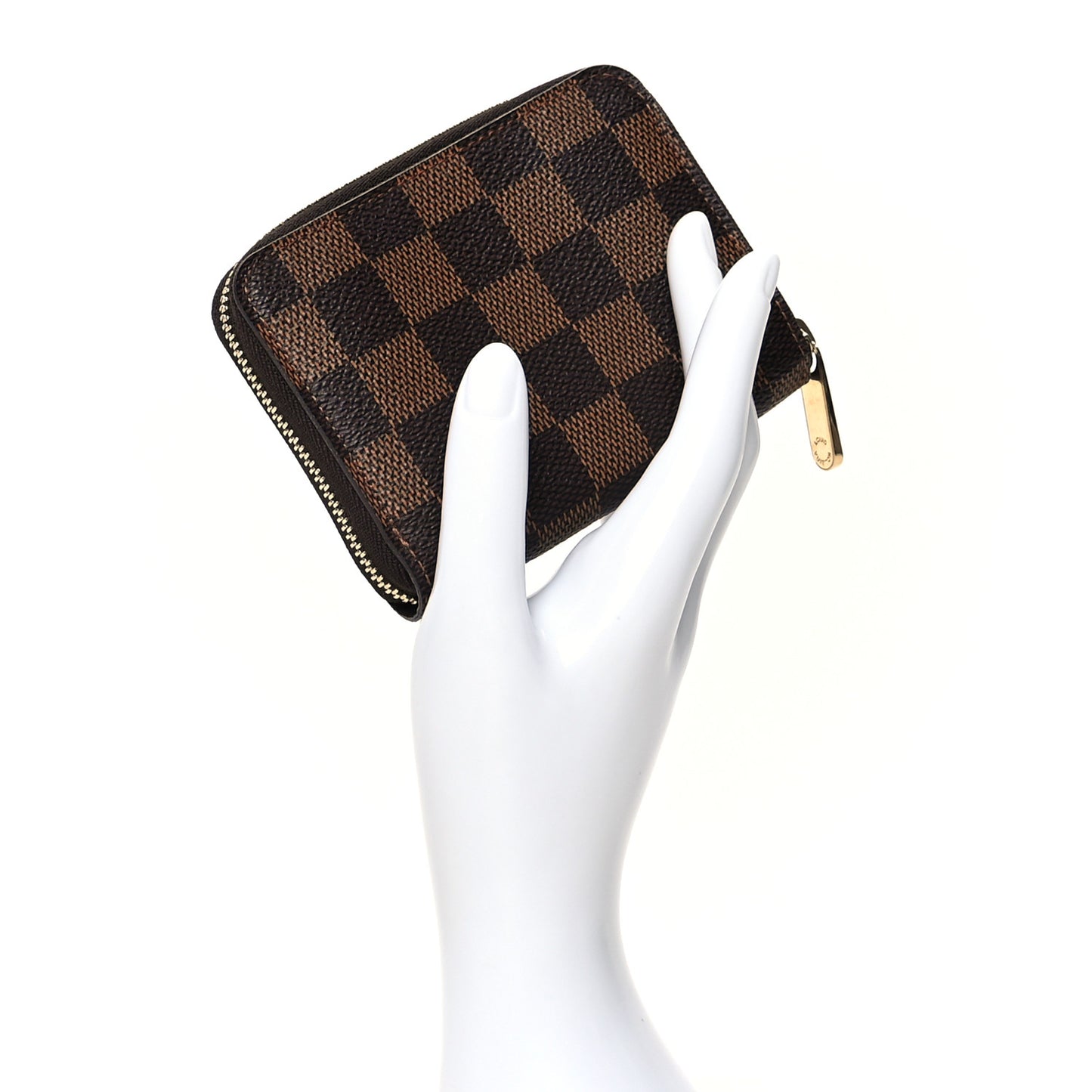 Damier Ebene Zippy Coin Purse