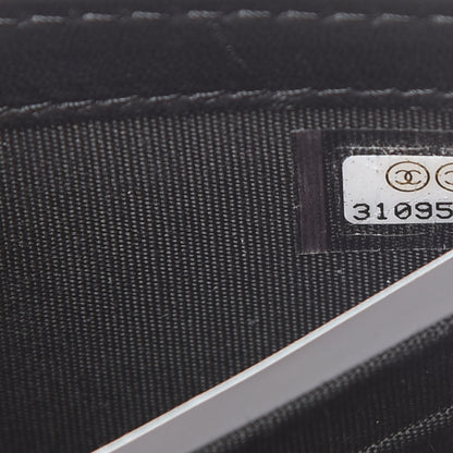 Chanel Lambskin Quilted Mini Trendy CC Chain Wallet Black 7 of 15