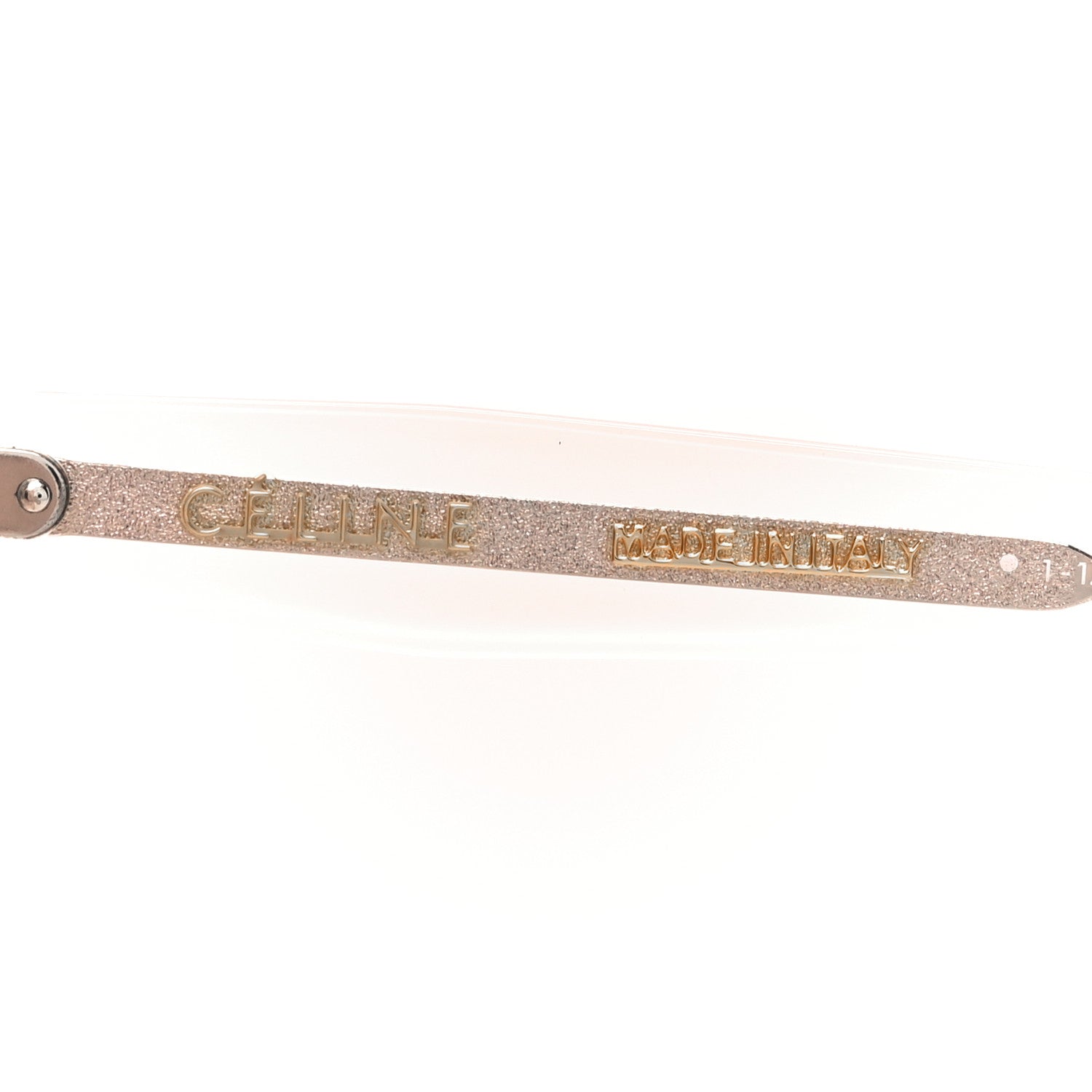 Celine Round Sunglasses CL 40051/I Transparent Light Pink 7 of 8