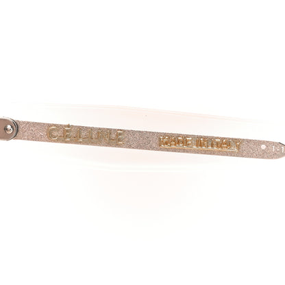 Celine Round Sunglasses CL 40051/I Transparent Light Pink 7 of 8