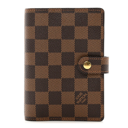 Louis Vuitton Damier Ebene Small Ring Agenda Cover 1 of 7