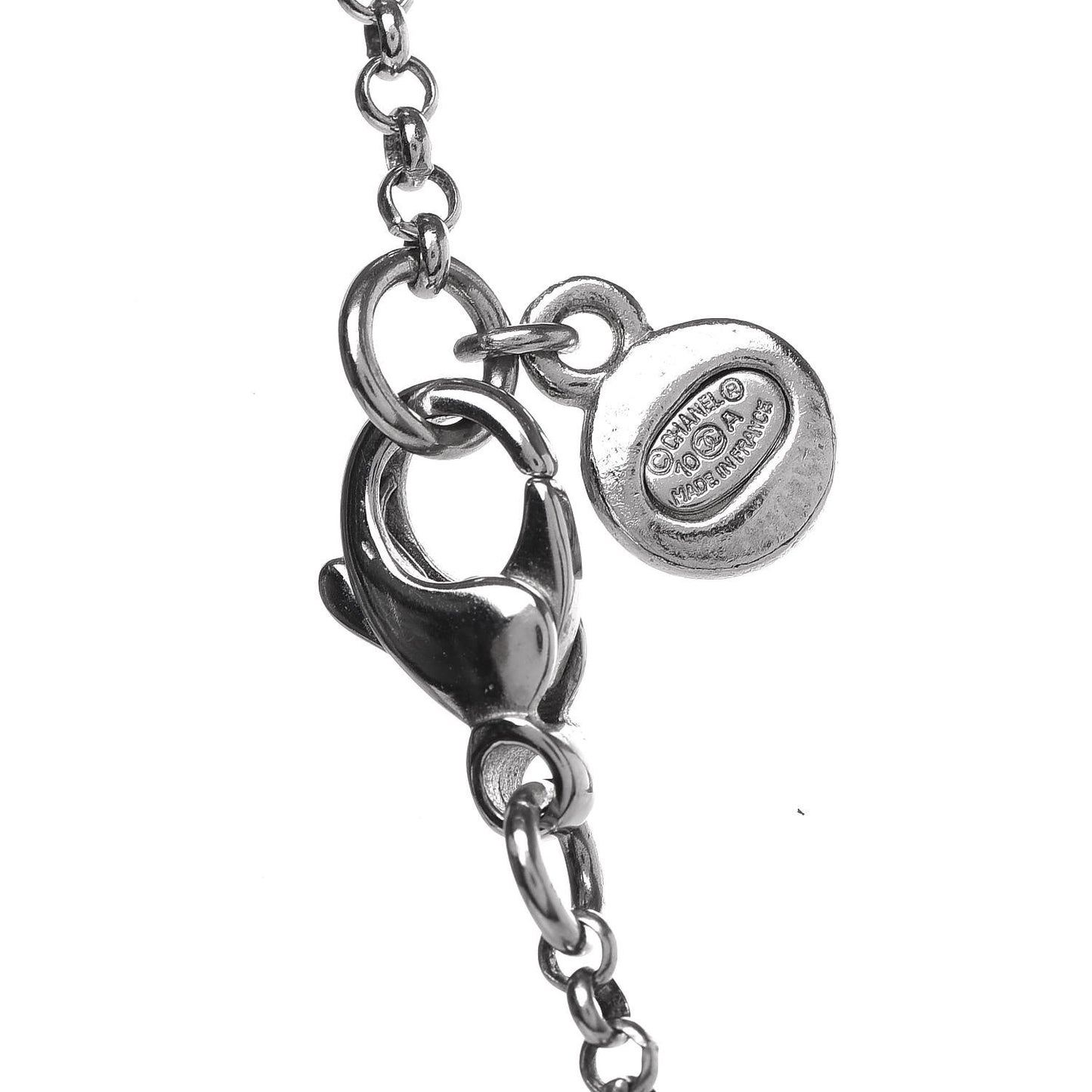 Ruthenium CC Necklace Silver