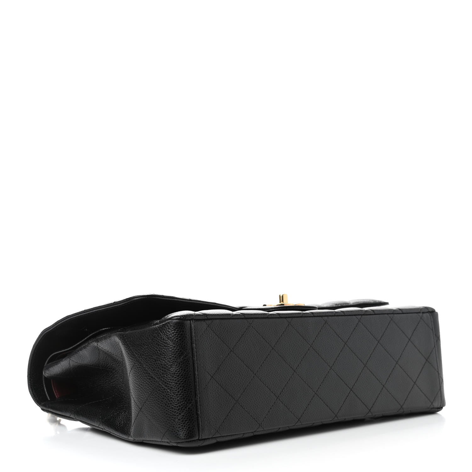 Chanel Caviar Quilted Maxi Double Flap Black 3 of 12