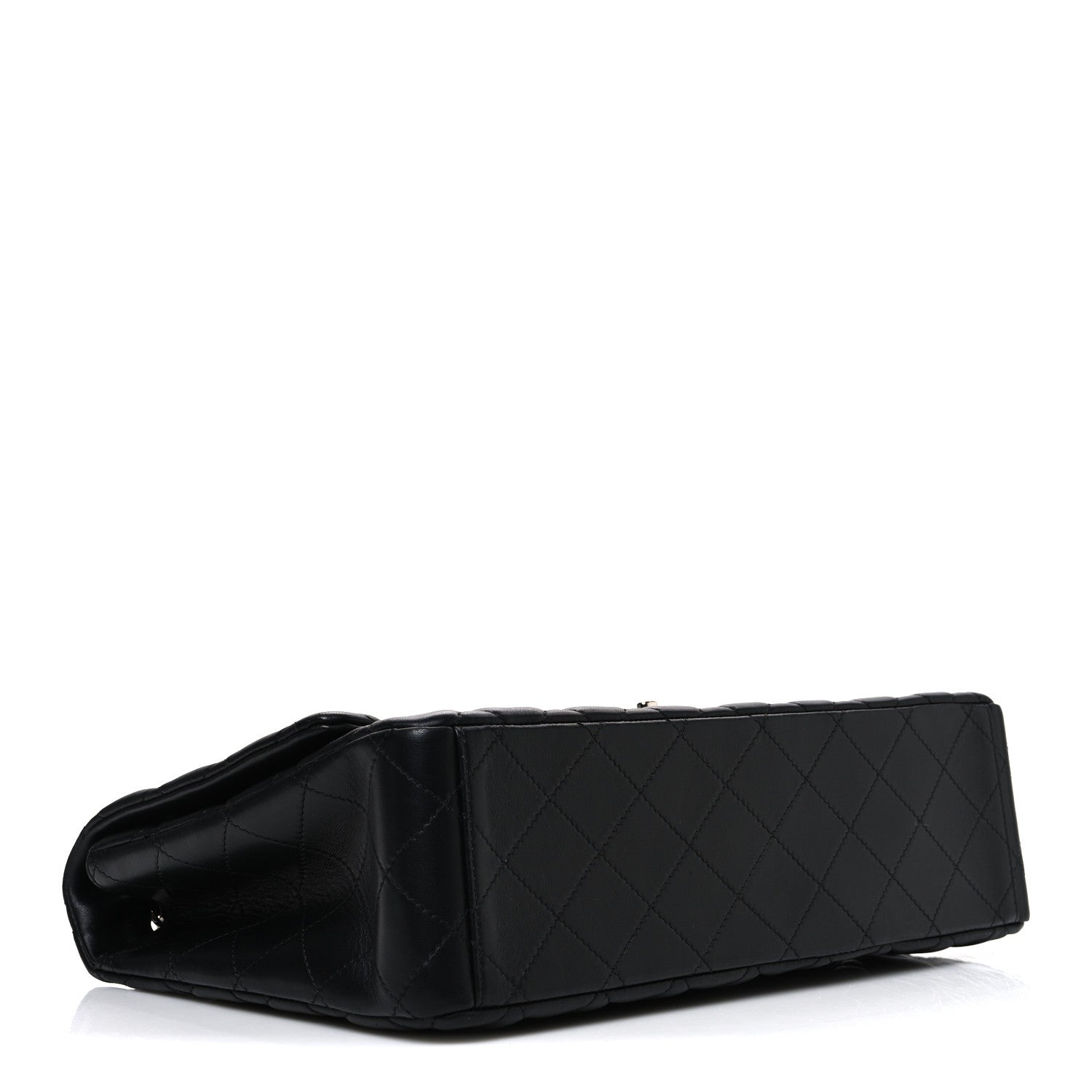 Chanel Lambskin Quilted Maxi Single Flap Black 4 of 10