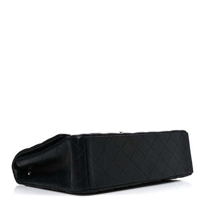 Chanel Lambskin Quilted Maxi Single Flap Black 4 of 10