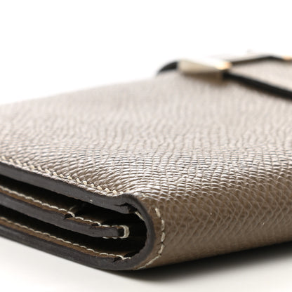 Hermes Epsom Bearn Gusset Wallet Etoupe 11 of 12