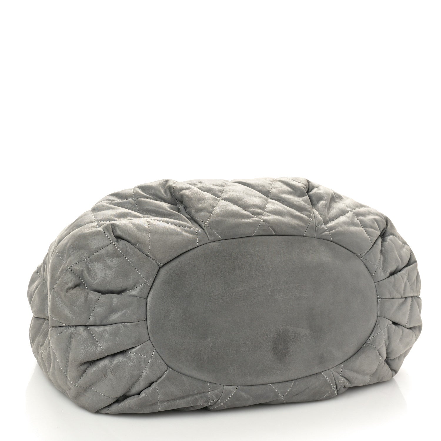 Chanel Iridescent Calfskin Quilted Large In The Mix Tote Grey 4 of 12